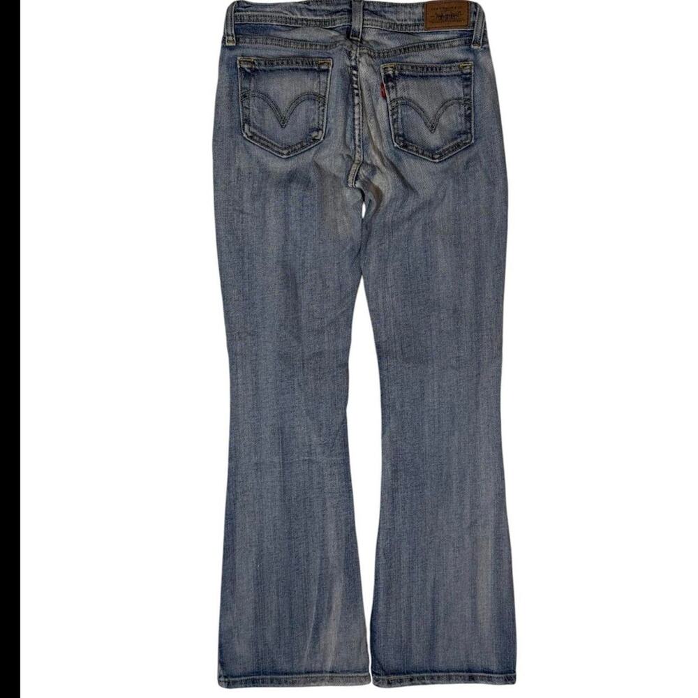 Levis blue super‎ low bootcut